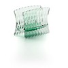 Guzzini Vanity Table Napkin Holder - Elegant Translucent Organizer with Stabilizing Feet - BPA-Free Crystal Acrylic Storage - Denim Blue - 3 of 4