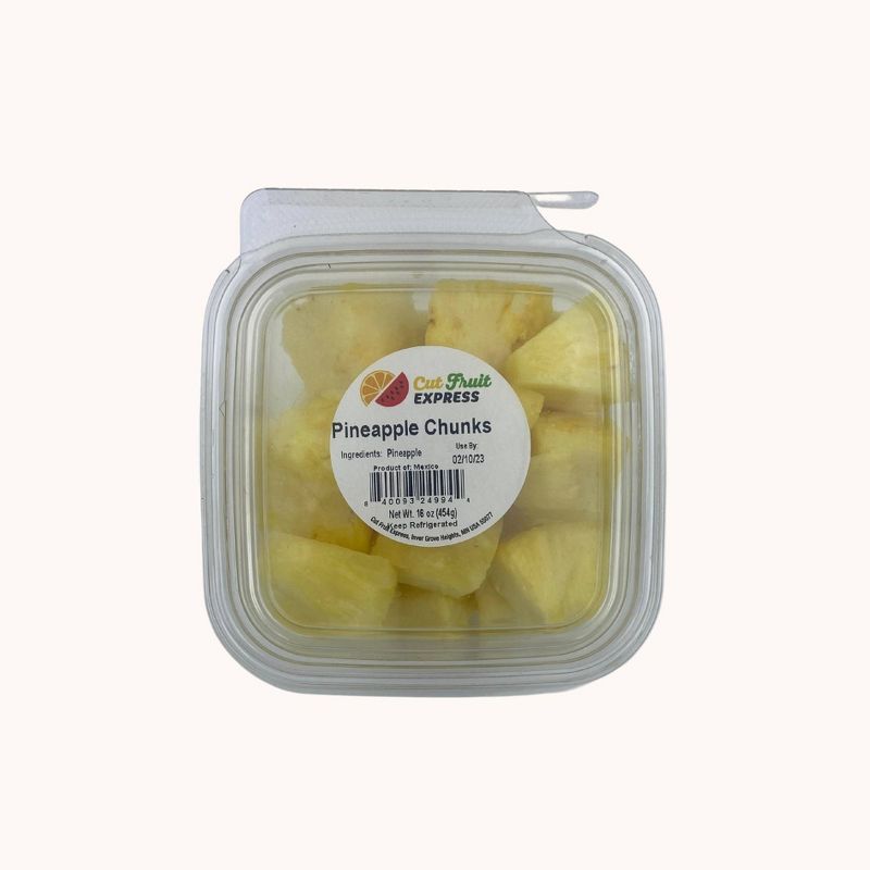 Cut Fruit Express Pineapple Chunks - 16oz, 4 of 6