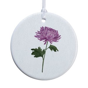 Personalization Mall Birth Month Flower Ornament - 1 of 2