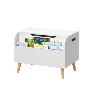 Dexalle Kids Toy Storage Organizer with Front Bookshelf - 1 of 4