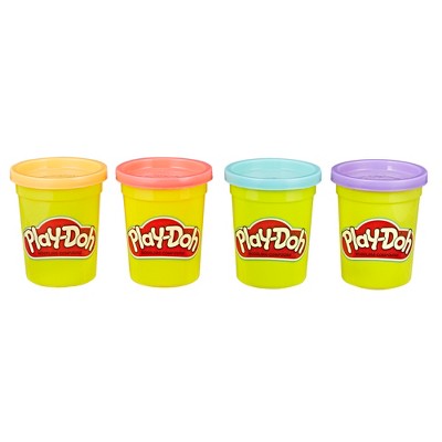 4 colors play doh ice cream