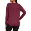 Adore Me Women's Molly Longsleeve Long Sleeve Tee Lounge - 2 of 4