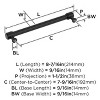 Amerock Faircrest Pull for Cabinets, Drawers, and Furniture - 4 of 4