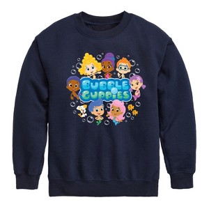 Boys' - Bubble Guppies - Bubble Guppies Group Graphic Long Sleeve Fleece Sweatshirt - 1 of 4