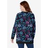 Woman Within Fleece Sweatshirt - 3 of 4
