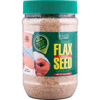 Sanar Naturals Organic Ground Flax Seed - 8oz