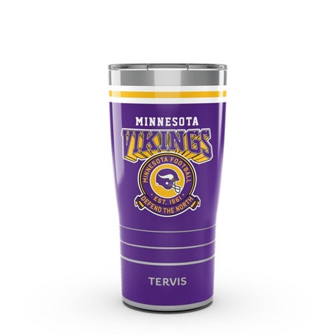 Nfl Minnesota Vikings Stainless Steel Tumbler - 30oz : Target