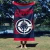 Sweet Home Collection NBA Los Angeles Clippers 30" x 60" Beach Towel - 2 of 3