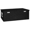 vidaXL Storage Box Black 31.5 in.x15.4 in.x11.8 in. Aluminum - 4 of 4