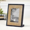 VIP Wood 10.5 in. Brown 5X7 Picture Frame with Stand - 2 of 4