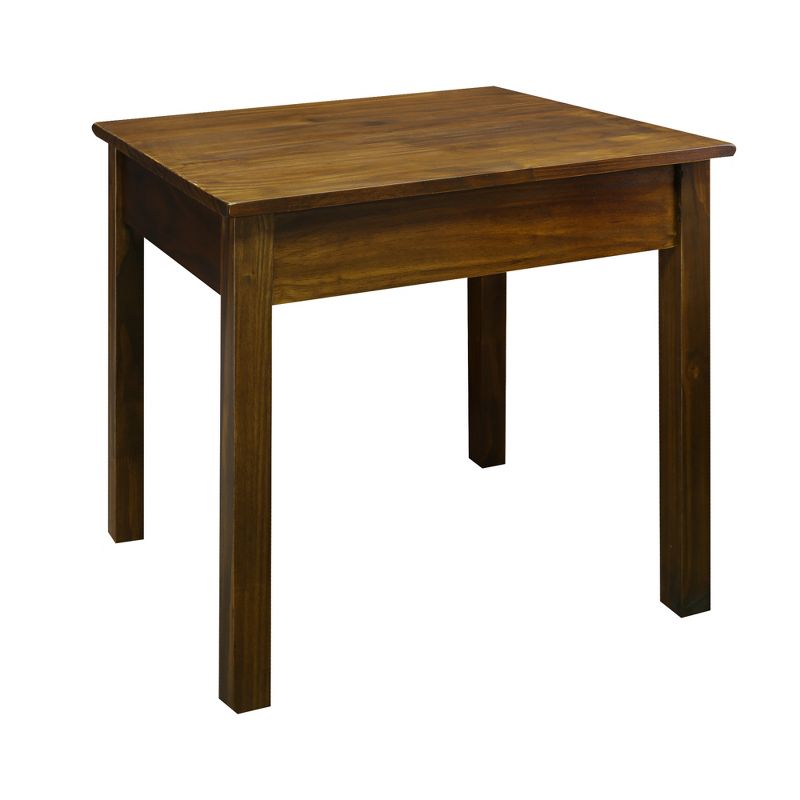 Kennedy End Table with Concealed Drawer Warm Brown - Flora Home, 1 of 8