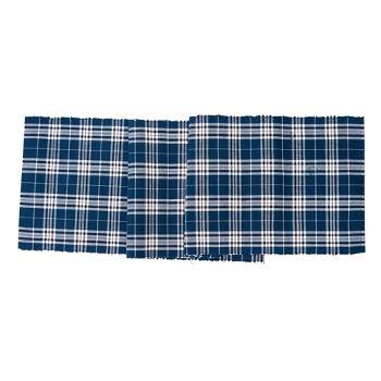 C&F Home Max Plaid Woven Table Runner