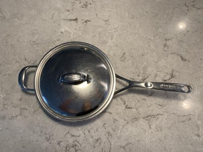 Demeyere Atlantis 3-qt Stainless Steel Saute Pan with Helper Handle, 3-qt -  Kroger