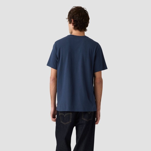 Camiseta Levi's® de manga corta y corte relajado By Your Side Dog para hombre - Azul marino 2