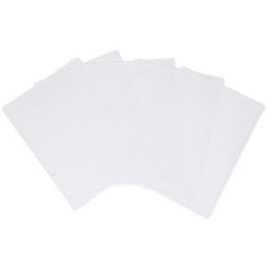 Talia Plastic Discbound Discs and Covers. (Clear 5pk (no discs), Junior Set) - 1 of 2