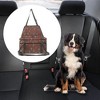 Unique Bargains Dog Print Pet Car Seat Cover 15.75"x12.6"x9.84" Brown 1 Pc - 2 of 4