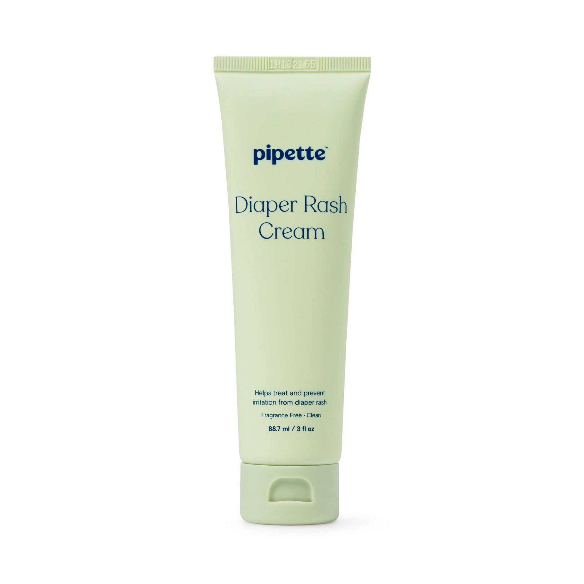 Pipette Diaper Rash Cream - Fragrance Free - 3 fl oz