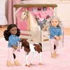 Our Generation Horse Barn Playset for 18" Dolls - Saddle Up Stables - Pink - 2 of 4