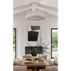 Crystorama Lighting Broche 8 - Light Pendant in  Matte White - 4 of 4