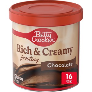 Betty Crocker Rich & Creamy Chocolate Frosting - 16oz - 1 of 4