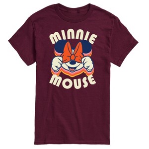 Men's - Disney - Minnie Mouse Bow Design Short Sleeve Graphic T-Shirt - 1 of 4