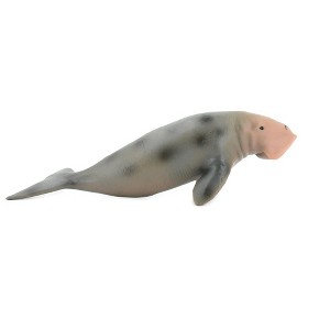 Collectible Wildlife Gifts | Dugongs, Manatee, Sea Cow, Museum Quality, Hand Painted,  Realistic Rubber Mammal, Model, Gift,   6"   CH329 BB133 - 1 of 4