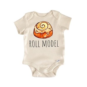 Cinnamon Roll Bakery Baker - Baby Boy Girl Clothes Infant Onesie® Funny Cute Newborn GS1 BBY - 1 of 4