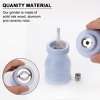 Unique Bargains Adjustable Coarseness Wooden Salt and Grinder Spice Mills - 3 of 4