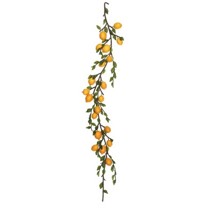 Artificial Lemon Garland (5') Yellow - Vickerman