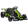 24V Go Karts for 6-12 Kids, Electric Ride on Drift Car with 2 x 150W Powerful Motors, 8mph Max Speed, Safety Belt, Music, Max Load 110lbs Ride on Toy - 2 of 4