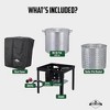Hike Crew 80QT Outdoor Boiling Kit with Igniter, 110,000 BTU Seafood Boil Set for Crawfish & More - 2 of 4