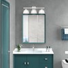 Livex Lighting Somerset 3 - Light Vanity in  Brushed Nickel - 2 of 4