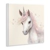 Stupell Industries Fairy Unicorn Soft Petals Wall Plaque Art - 2 of 4