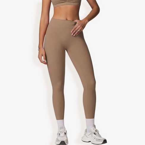 Anna-Kaci Active Women's High Waist Full Length Leggings with Side Pockets and Wide Waistband