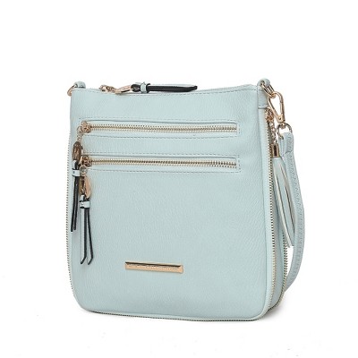 MKF Collection Angelina Crossbody Shoulder Women's Handbag Vegan Leather Purse by Mia K