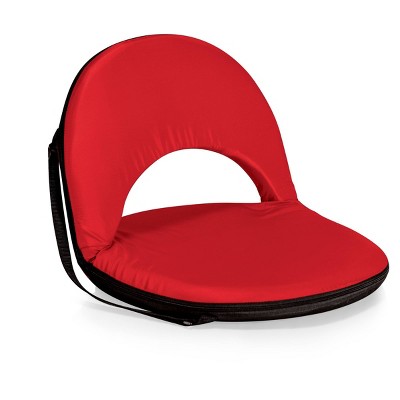 Picnic Time Oniva Seat Portable Recliner Chair Red Target