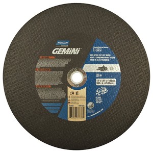 Norton  CutOffWheel,1"Connect.,Gemini Metal 66252837838 - 1 of 1