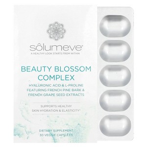 Solumeve Beauty Blossom Complex, 30 Veggie Capsules - 1 of 3