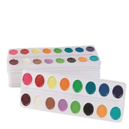 Color Splash!® Watercolor Refill Trays, 16 Colors (Pack of 12) - image 1 of 2