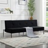 Aukfa 63" Multi-Functional Convertible Sofa Bed ¨C Instantly Transforms into Japanese Mattress, Space-Saving Solution - 3 of 4