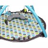 Bacati - Baby Activity Gyms & Playmats (Elephants Aqua/Lime/Grey) - 2 of 3