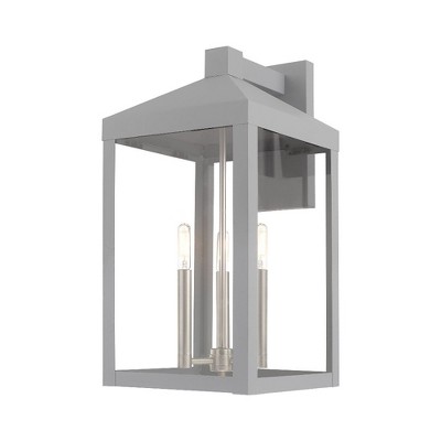 Livex Lighting Nyack 3 - Light Wall Light in  Nordic Gray