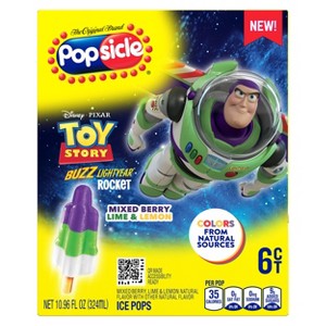 Popsicle Frozen Buzz Lightyear - 10.96 fl oz/6ct - 1 of 4