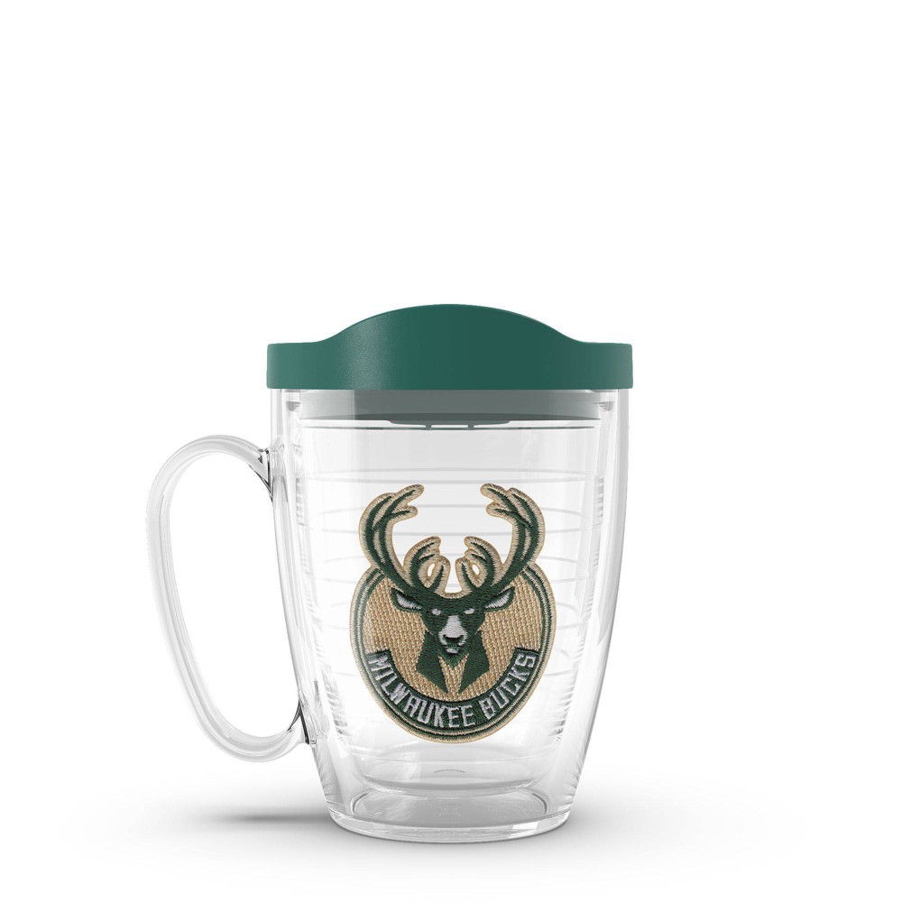 Photos - Glass Tervis NBA Milwaukee Bucks 16oz Primary Logo Classic Mug 