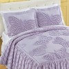 Collections Etc Butterfly Textured Chenille Pillow Sham - 2 of 3