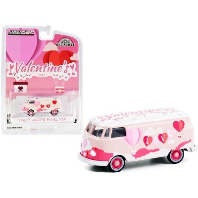 Volkswagen Panel Van "Valentine's Day 2021" "Hobby Exclusive" 1/64 Diecast Model by Greenlight