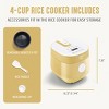 GreenLife 4 Cup Rice and Grains Cooker - 4 of 4