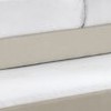 beige vegan leather