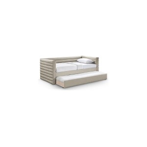 Meridian Furniture,Beverly Vegan Leather Twin Daybed - 1 of 4