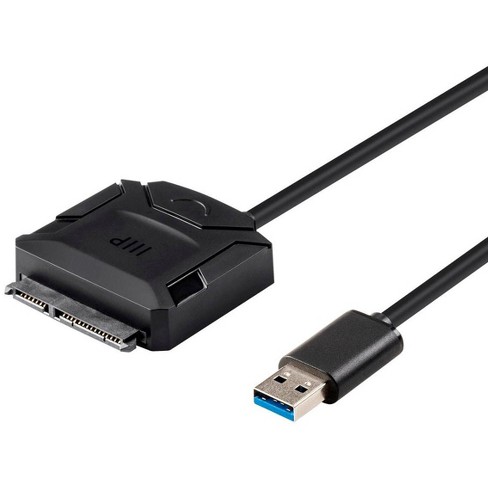 WEme USB 3.0 to SATA Converter Adapter for 2.5 3.5 Inch Hard Drive Disk SSD  HDD, Power Adapter and USB 3.0 Cable Included